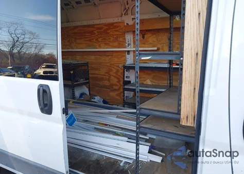 2018 Ram Promaster 3500 High Roof 159 Wb из США, поврежденный, VIN 3C6URVHG7JE149186